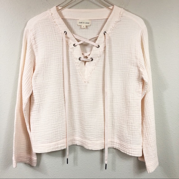 Anthropologie | Cloth & Stone Pullover Blouse - Picture 2 of 7